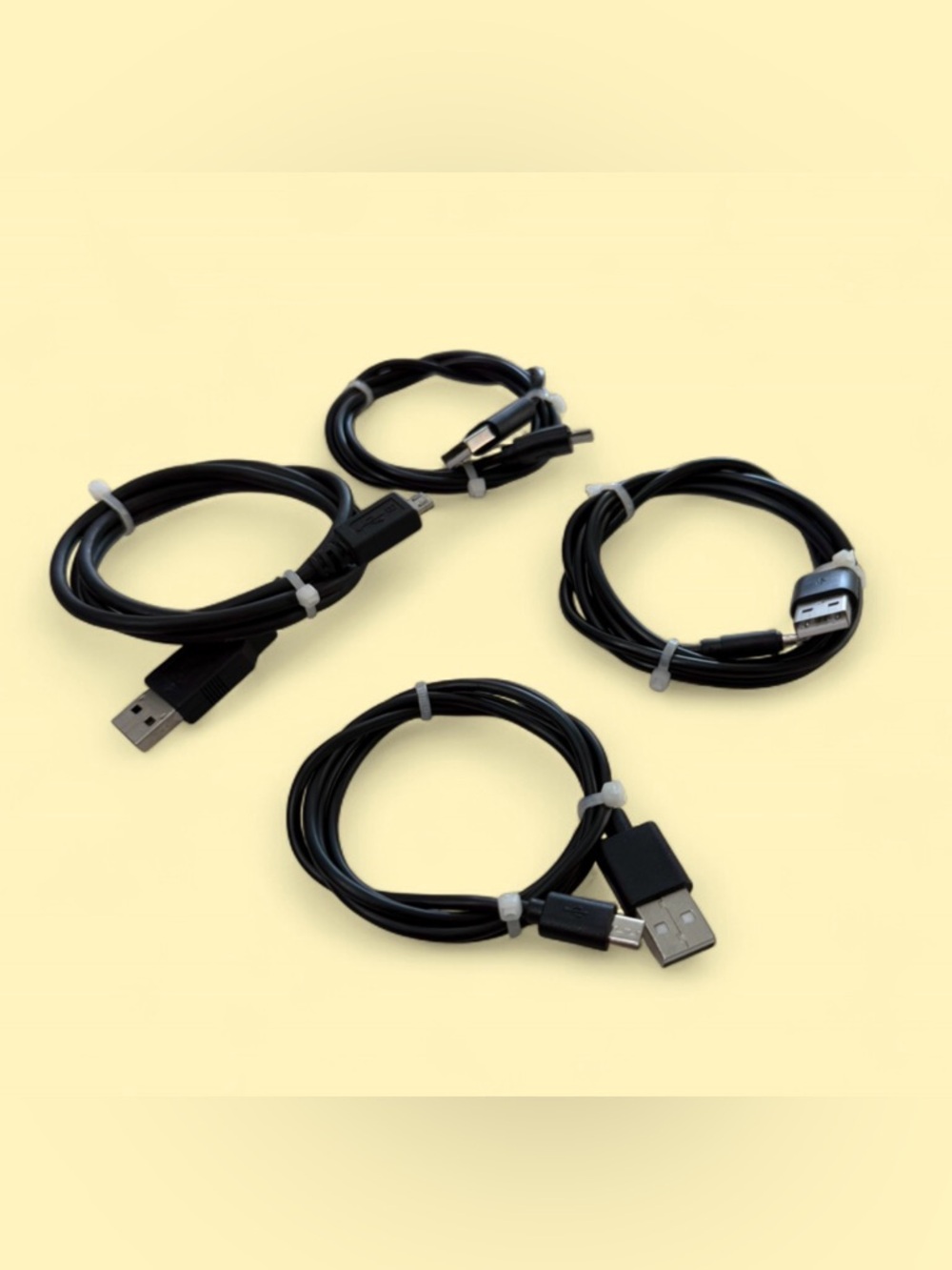 USB Type A To Micro USB Type B Charging And Data Transfer Connectors .